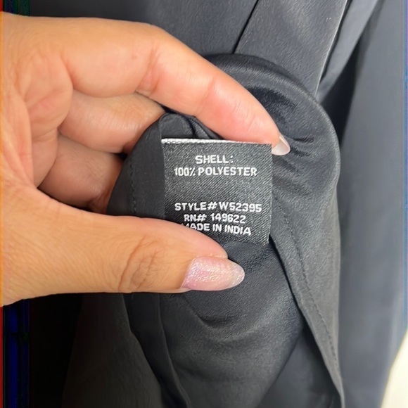 NWT Walter Baker Rhonda Black Long Sleeve Blouse - Picture 5 of 6